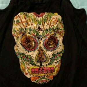 Skull tank top